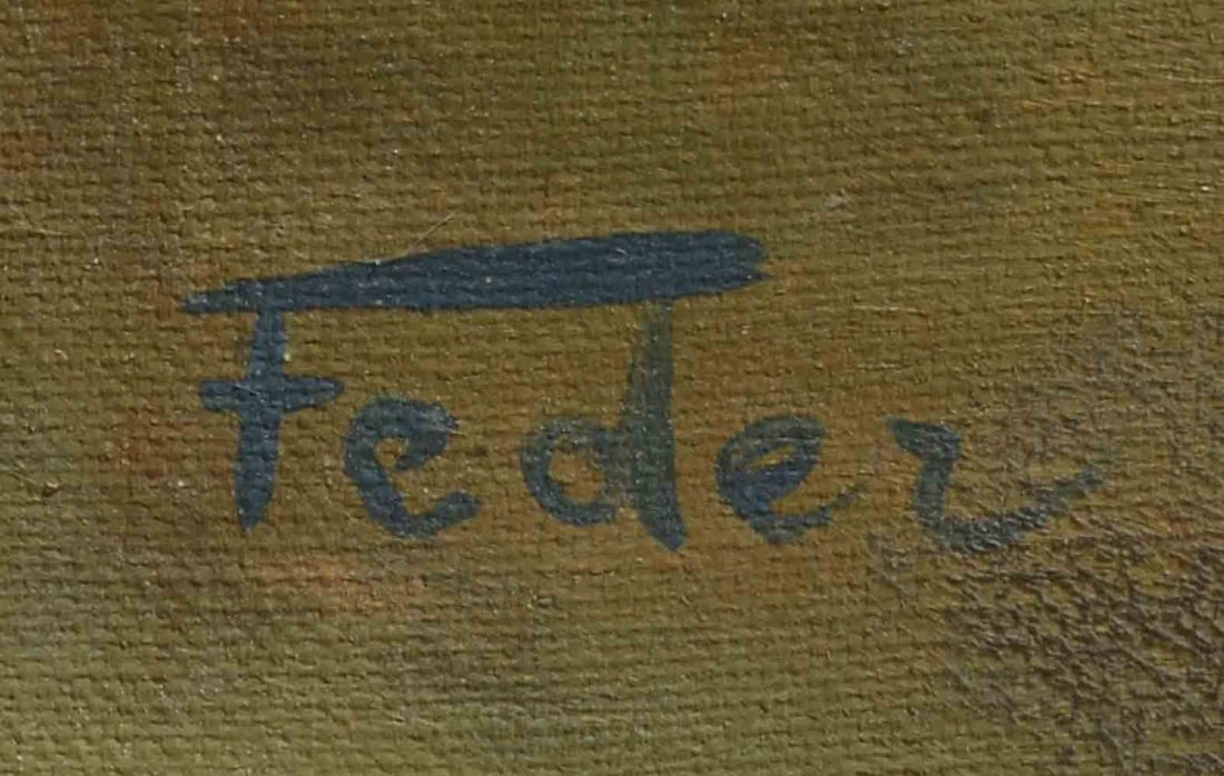 Adolphe FEDER (1886-1943) Ukrainian / Jewish - French