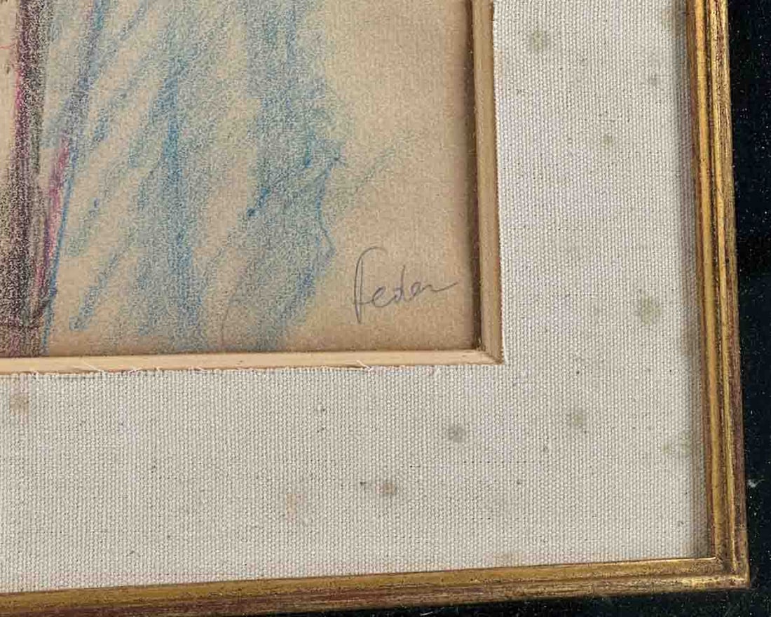 Adolphe FEDER (1886-1943) Ukrainian / Jewish - French