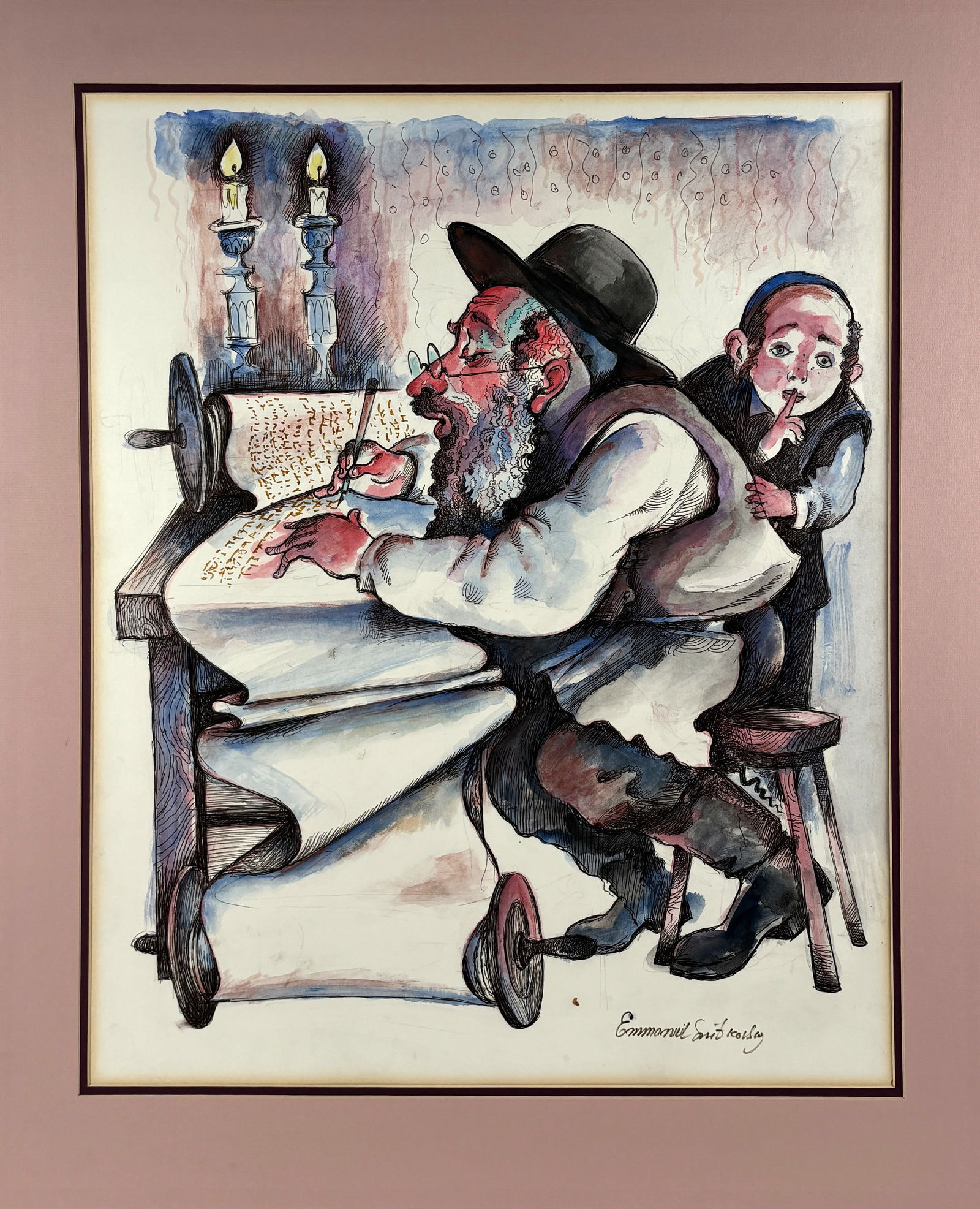 Emmanuel SNITKOVSKY (1933-2005) Ukrainian - American