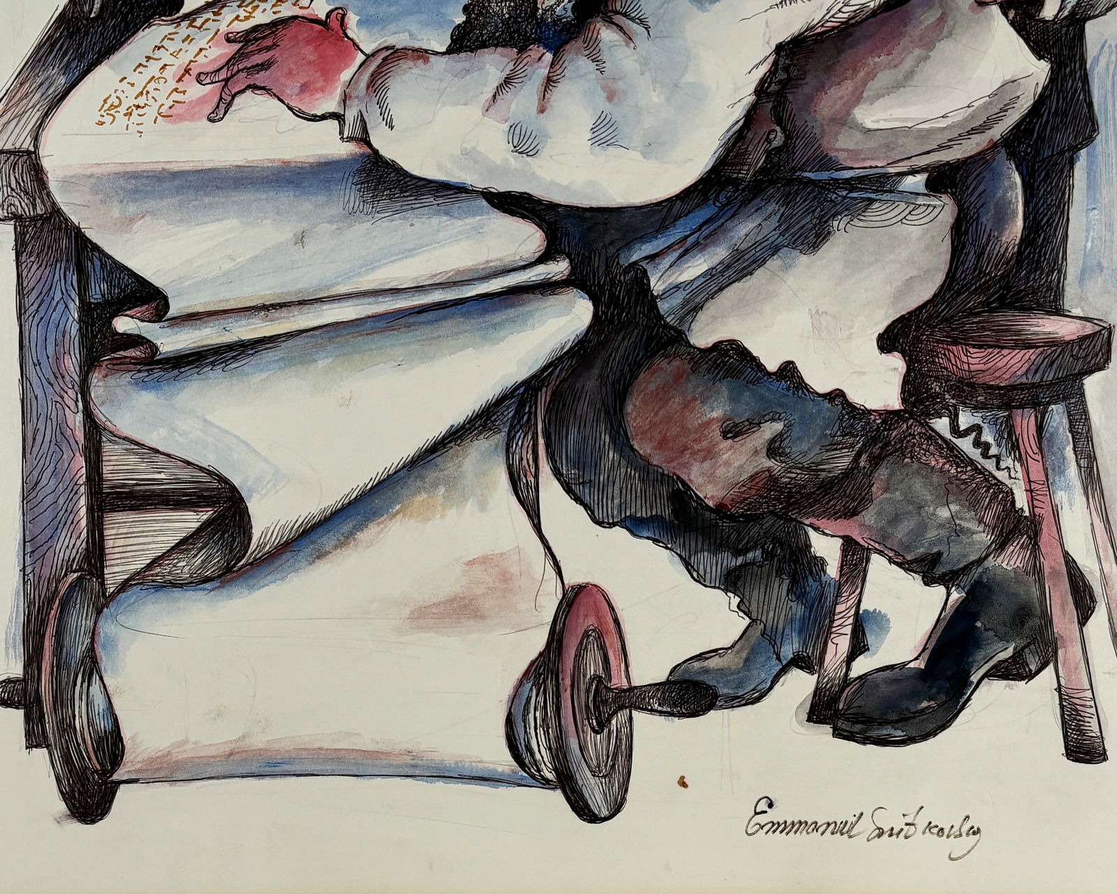 Emmanuel SNITKOVSKY (1933-2005) Ukrainian - American