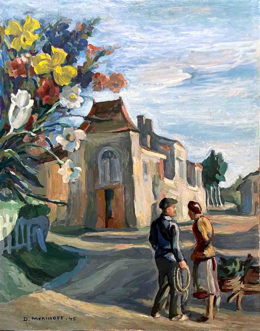 Dimitry MERINOFF (1896-1971) Russian - French