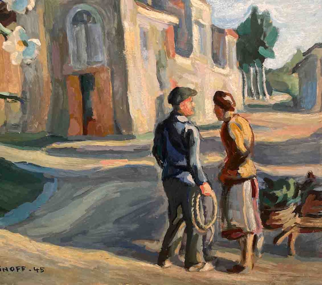 Dimitry MERINOFF (1896-1971) Russian - French