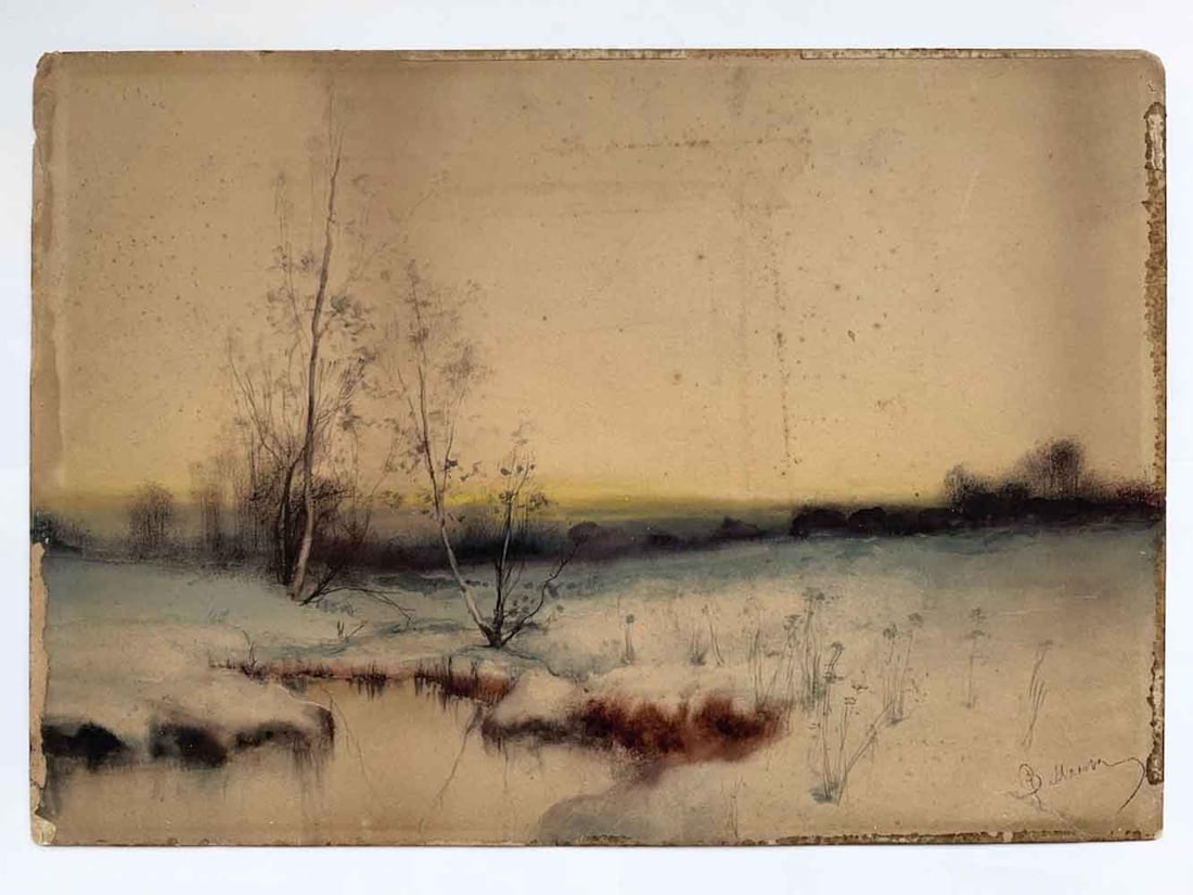 Volodymyr MENK (1856-1920) Russian - Ukrainian