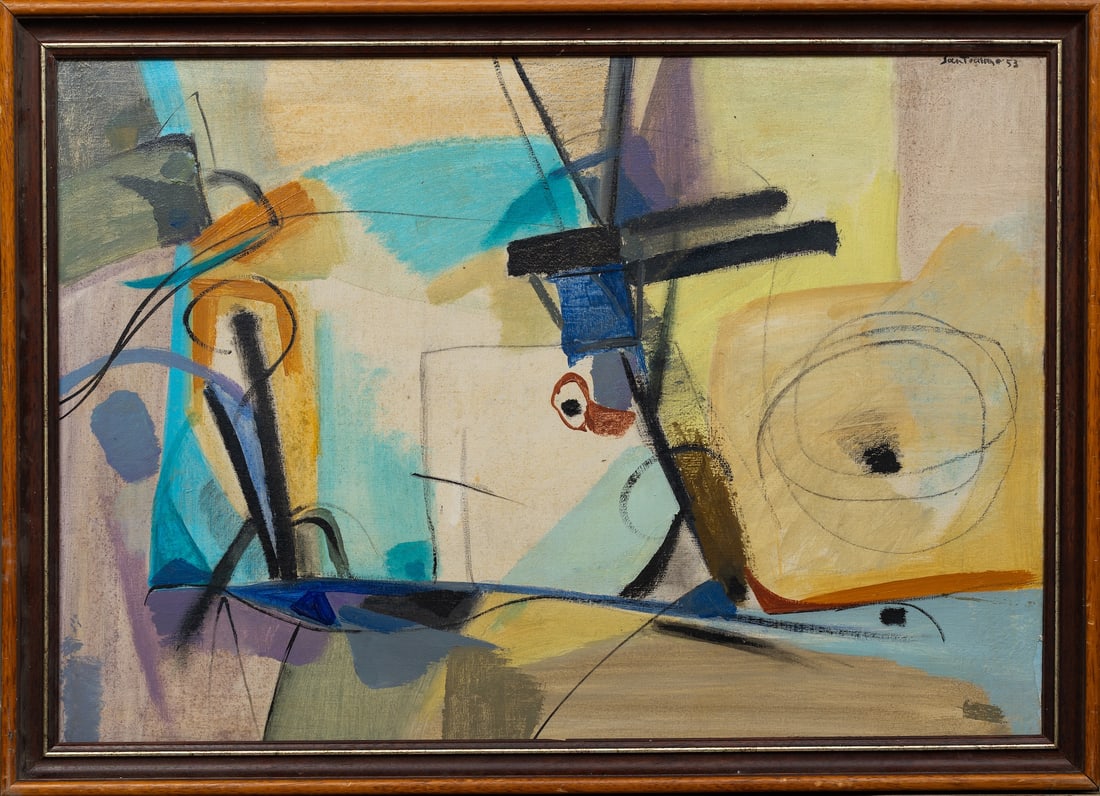 Giuseppe Santomaso (1907-1990) Italian - French