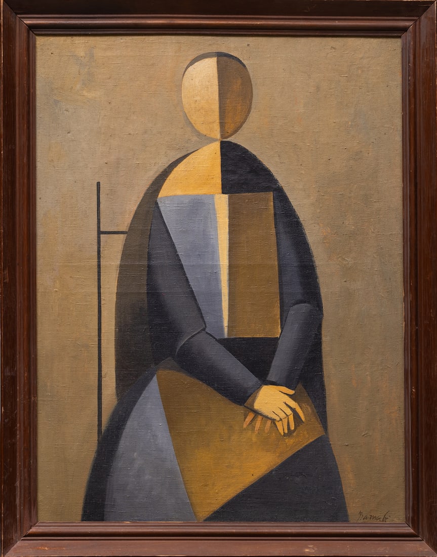 Duilio Barnabe, 1914-1961　写真集 Duilio (Dubè) Barnabé (Italian, 1914-1961) Oil on Canvas