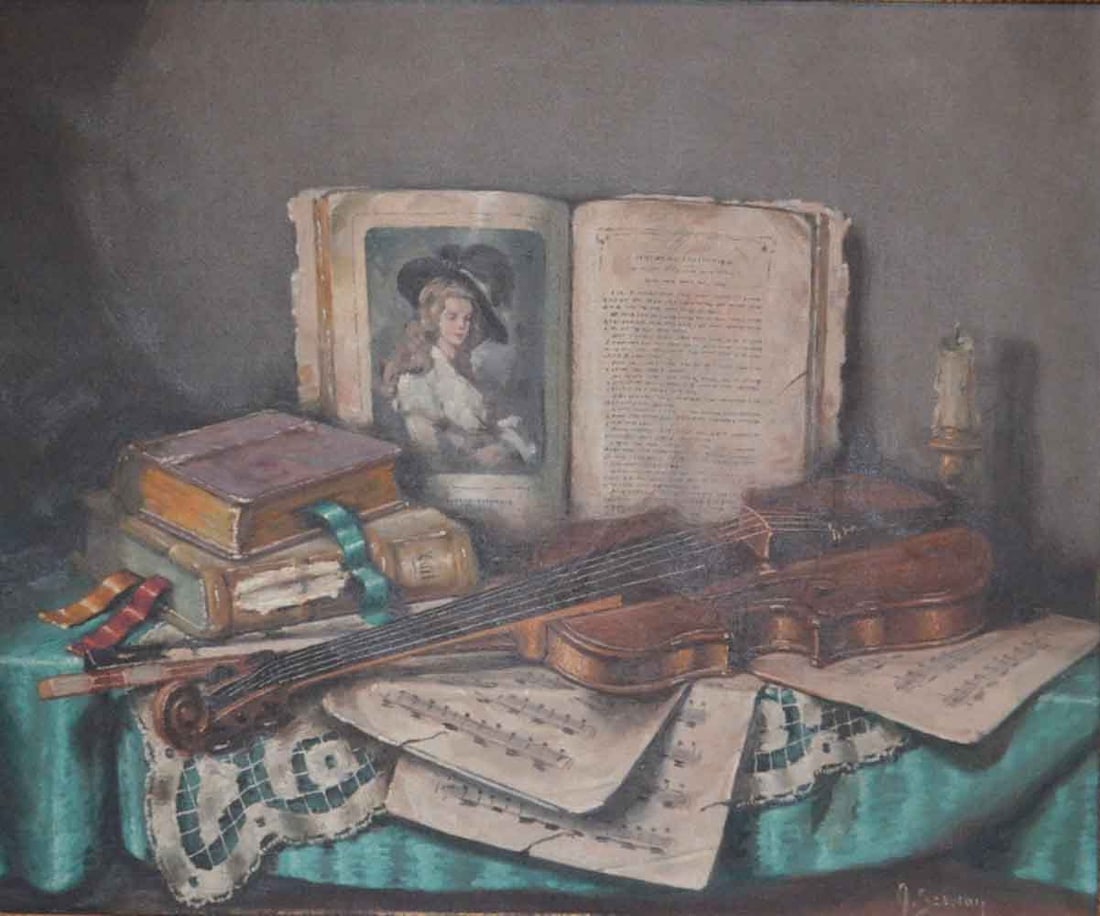 A. SZENDY (1903-1972) Ukrainian - Hungarian - American