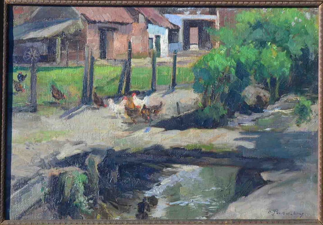 Basil Poustochkine (1893-1973) Ukrainian - Polish