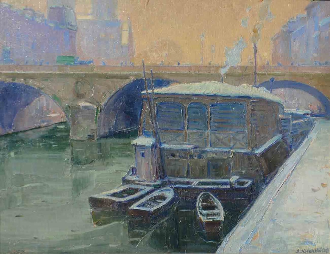 Vasily NECHITAYLOV (1888-1980) Russian - French - Italian