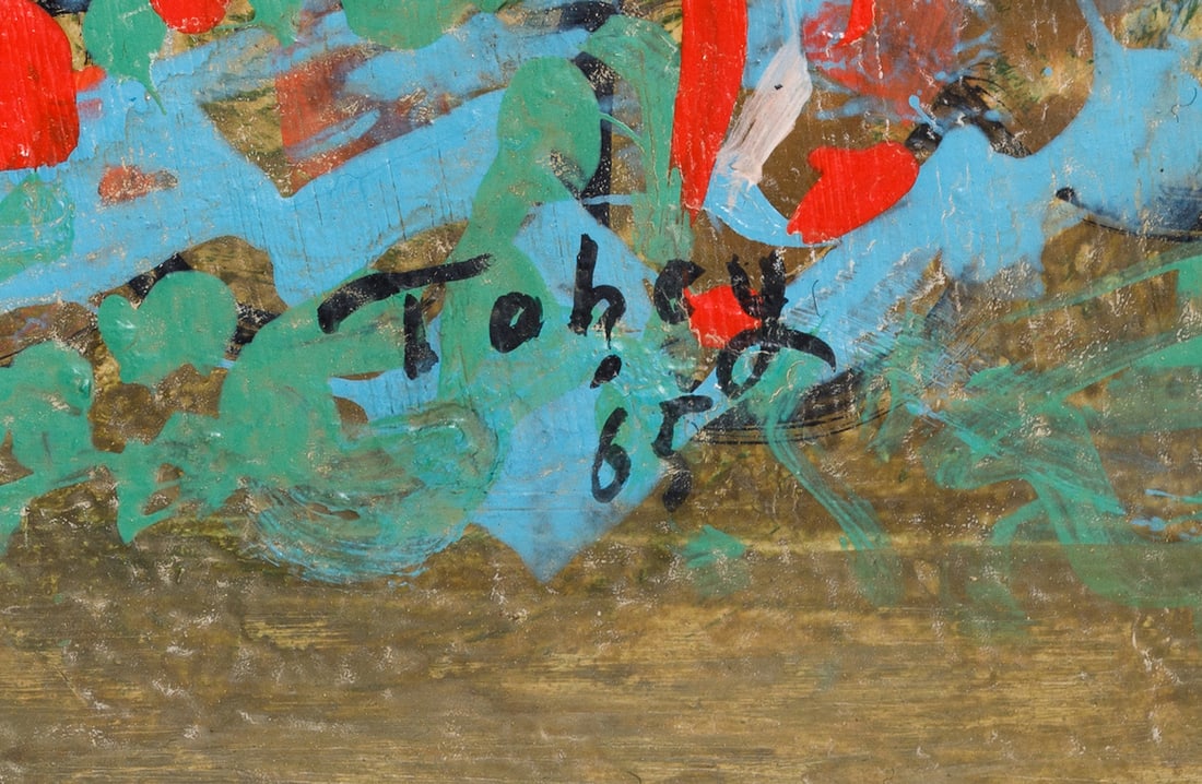 Mark TOBEY (1890-1976) USA - American - Swiss