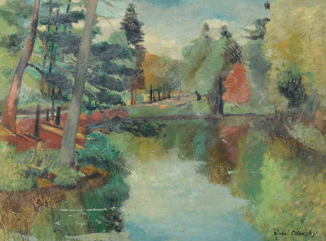 N. CIKOVSKY 1894-1984 Belorussian - Russian - American
