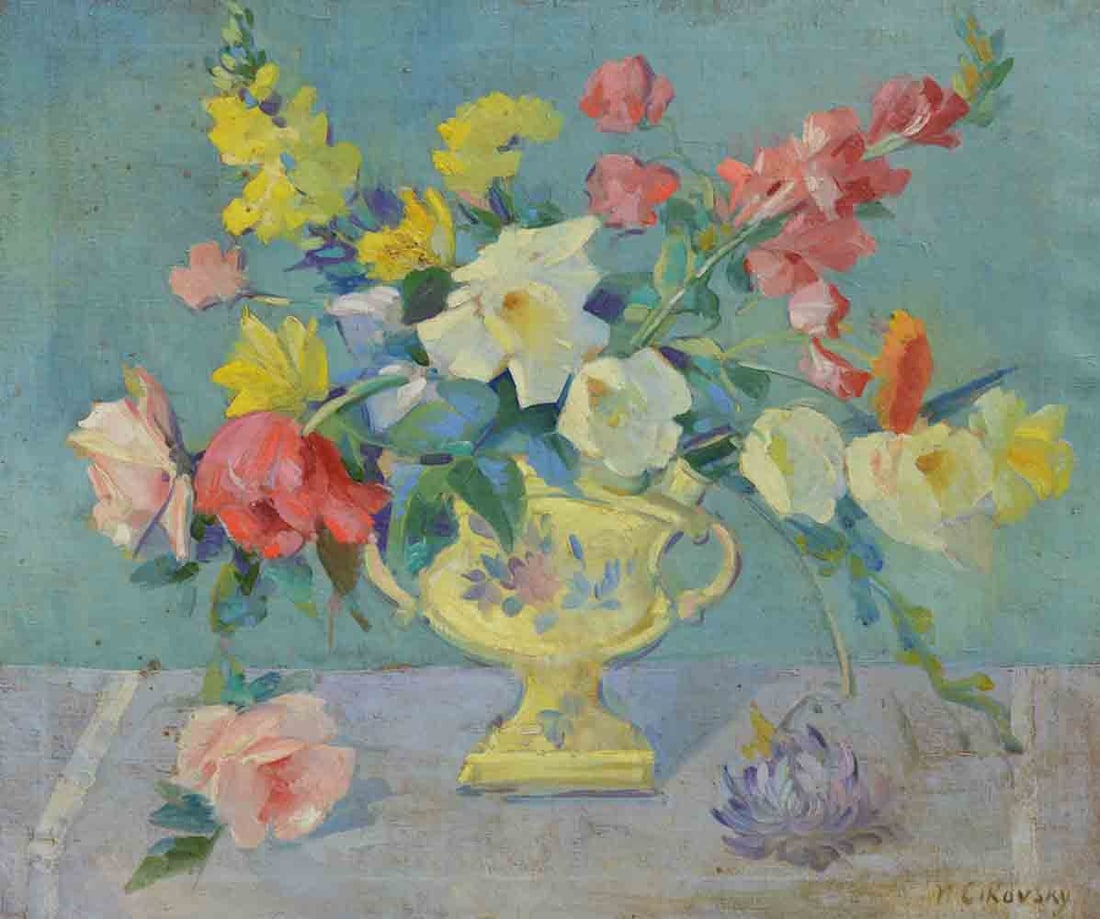 N. CIKOVSKY 1894-1984 Belorussian - Russian - American