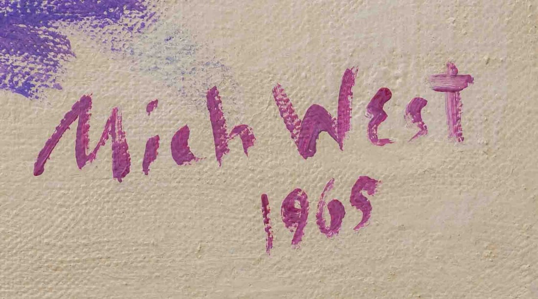 Michael WEST (1908-1991) American - USA