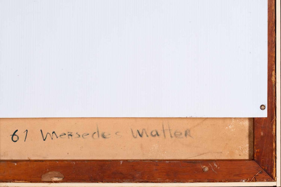 Mercedes Carles Matter (1913-2001) American
