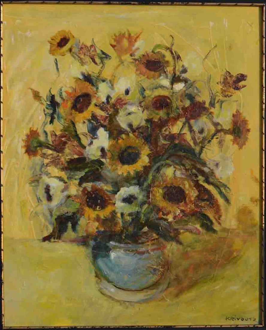 V. KRIVOUTZ (1904-1972) Russian - French - Brazilian