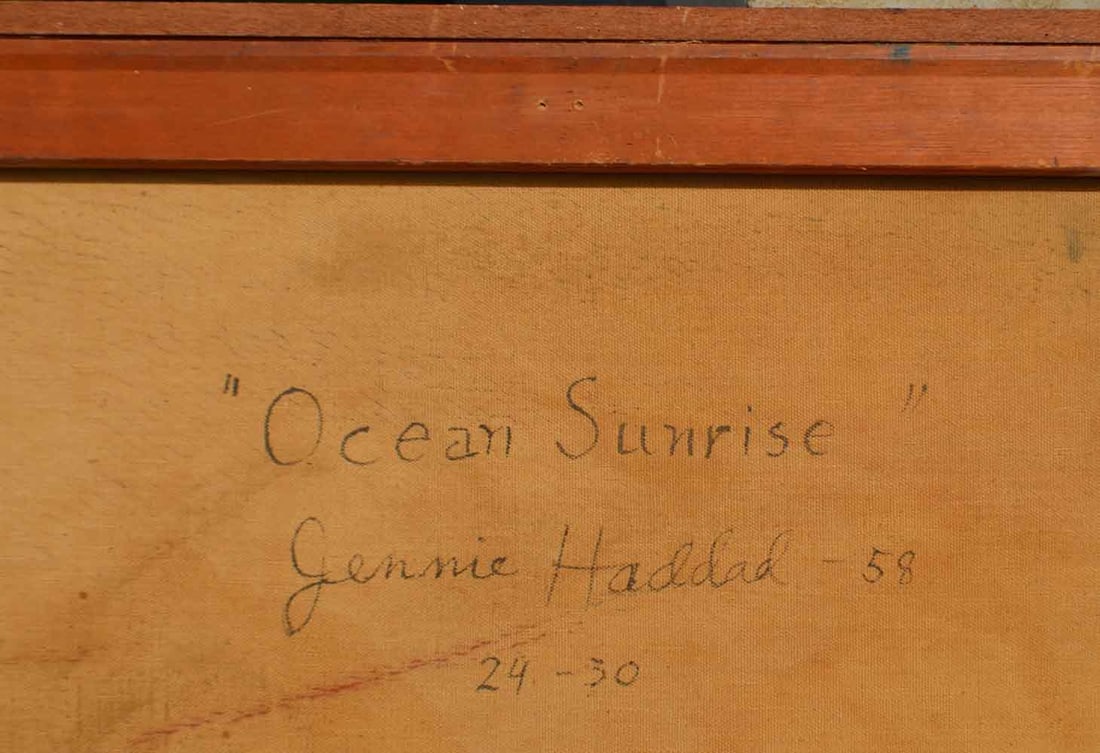 Jennie HADDAD (1906-1996) Lebanon - American