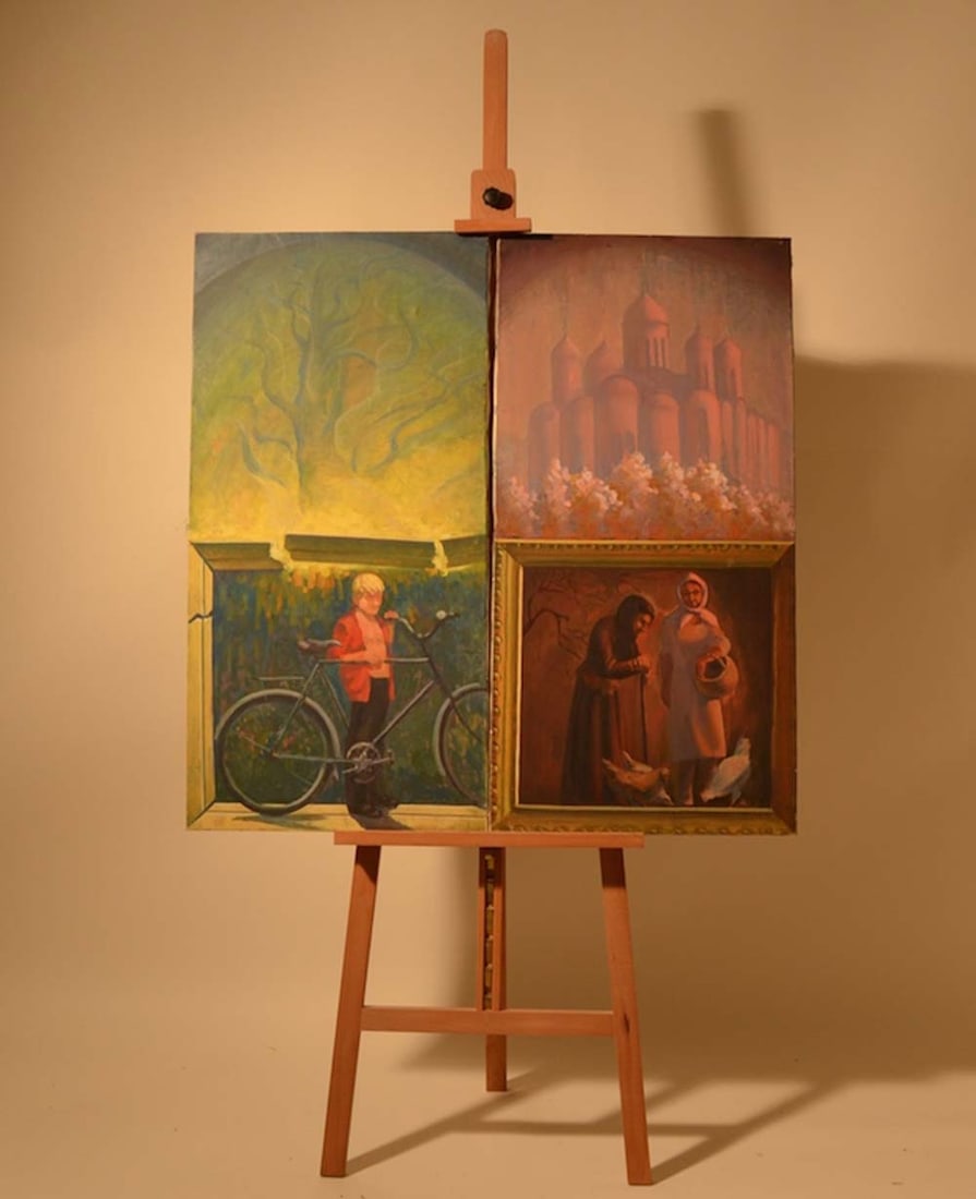 Lot of 2 Vitaliy APALKOV (1941-2010) Ukrainian