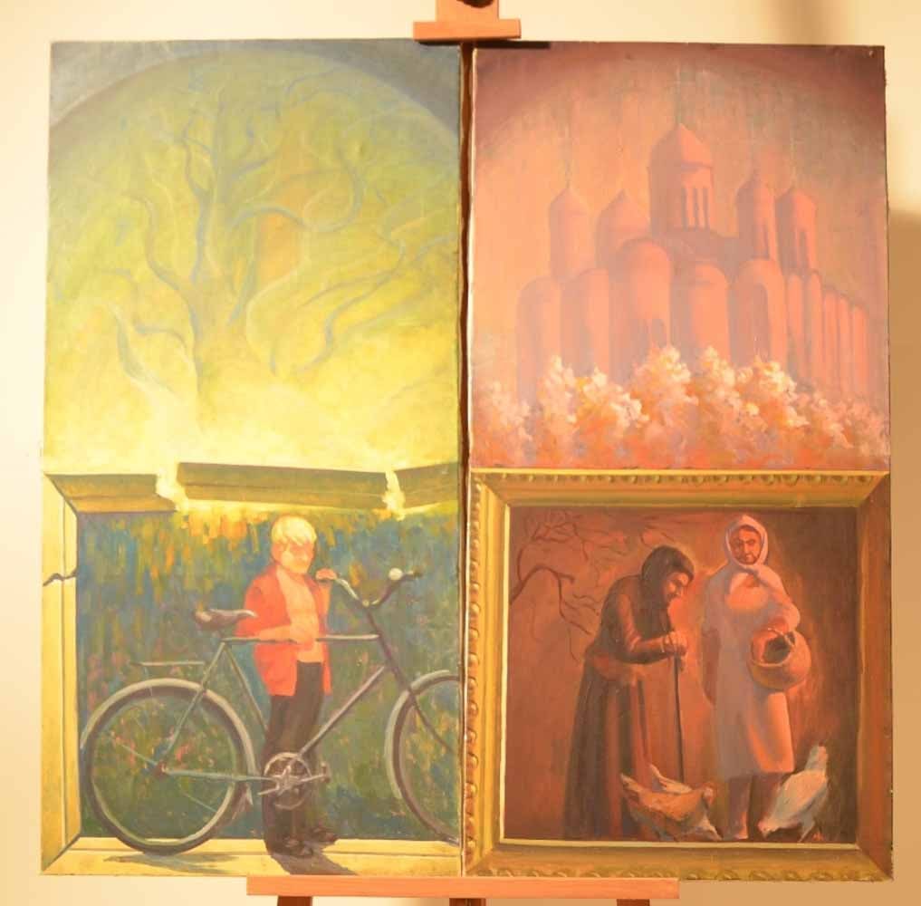 Lot of 2 Vitaliy APALKOV (1941-2010) Ukrainian