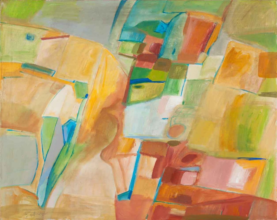 James Bishop (1927-2007) American