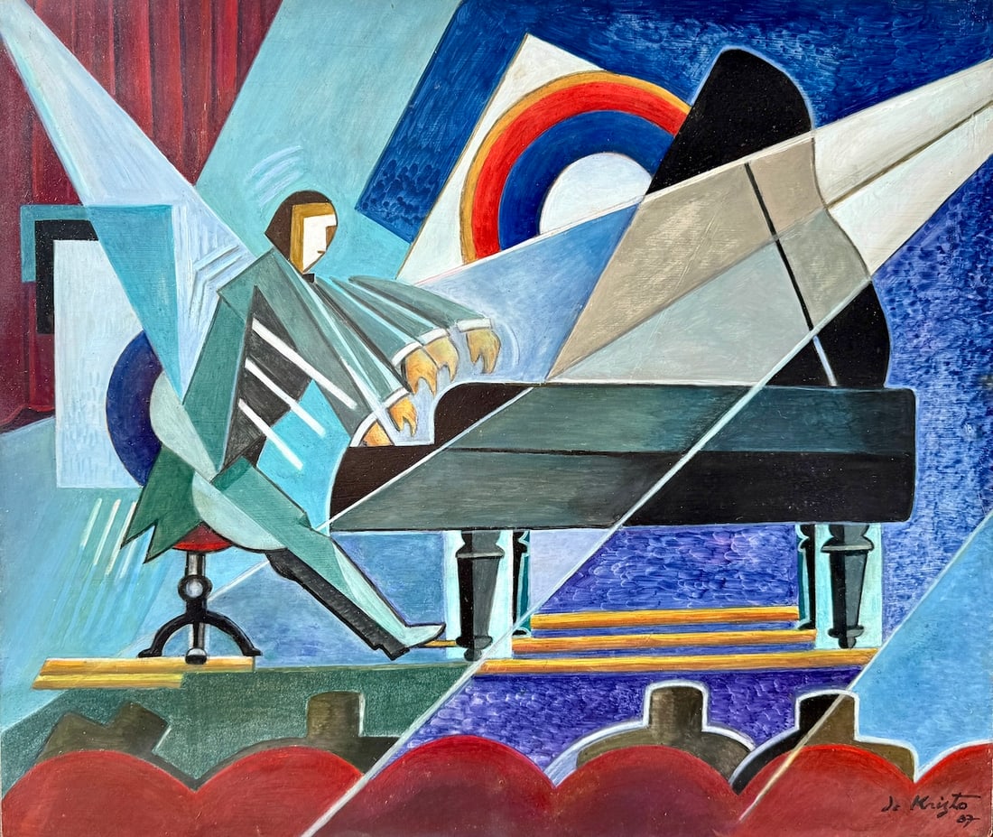 Bela DE KRISTO (1920-2006) Hungarian - French