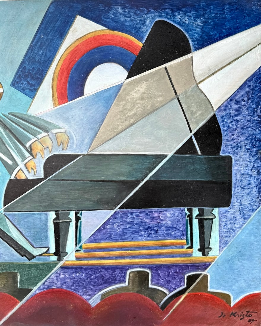 Bela DE KRISTO (1920-2006) Hungarian - French