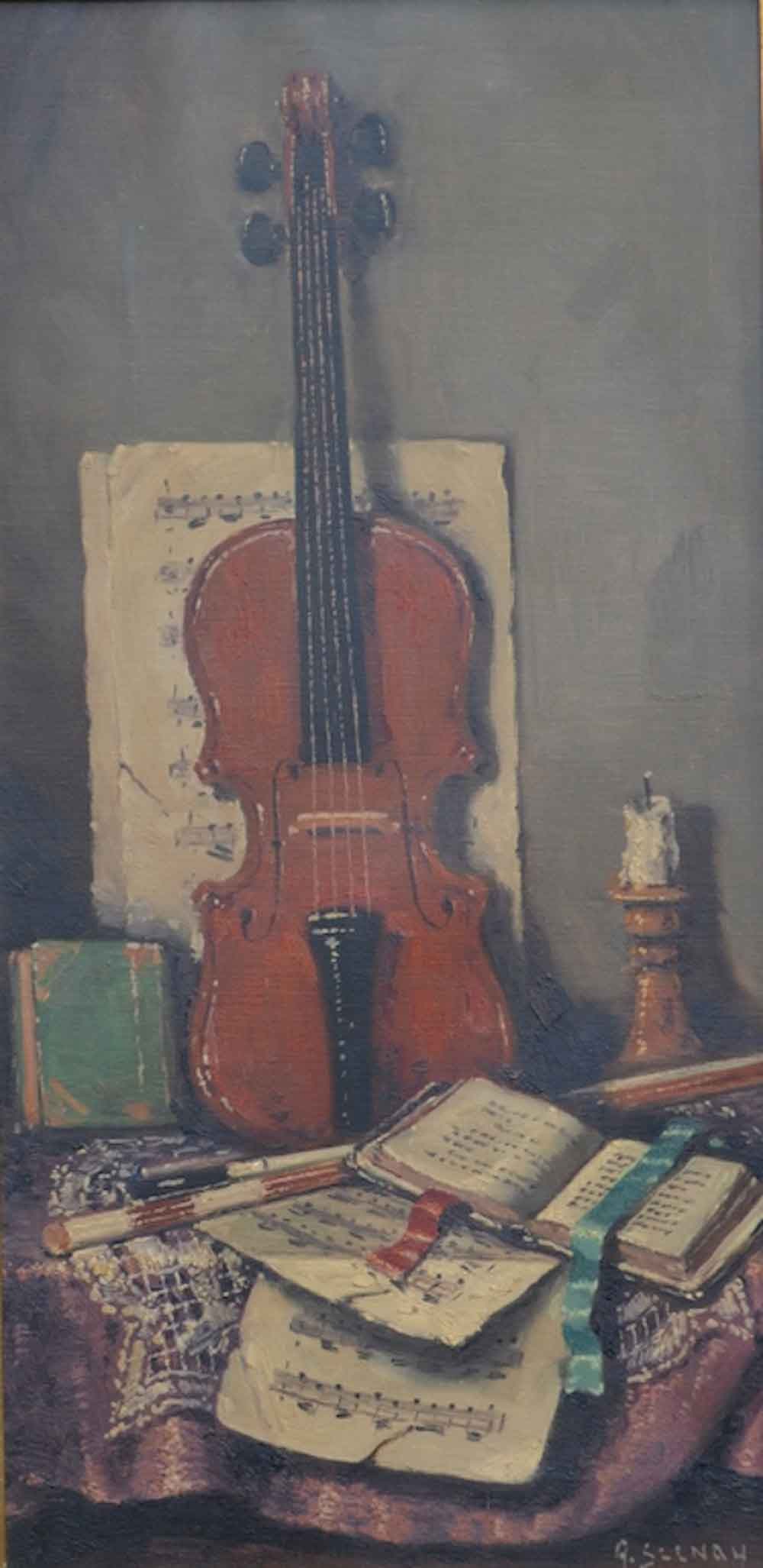 A. SZENDY (1903-1972) Ukrainian - Hungarian - American