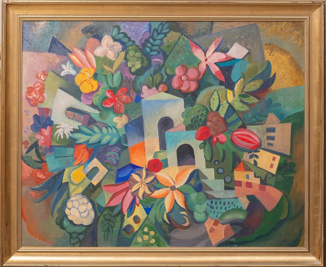 Francois Angiboult (1887-1950) Ukrainian - Russian - French