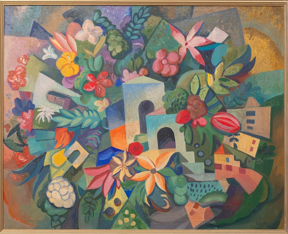 Francois Angiboult (1887-1950) Ukrainian - Russian - French