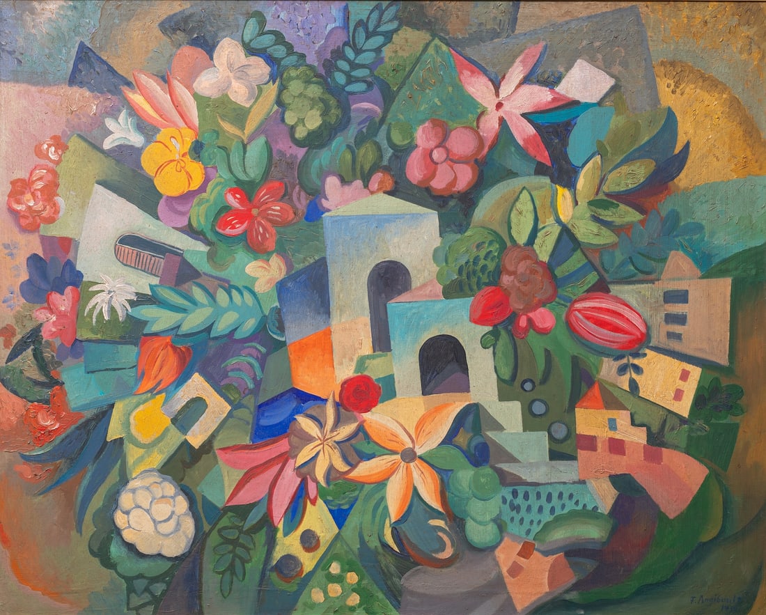 Francois Angiboult (1887-1950) Ukrainian - Russian - French