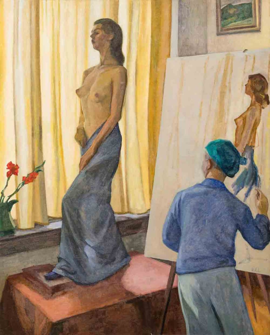 William Auerbach-Levy (1889-1964) Russian - American