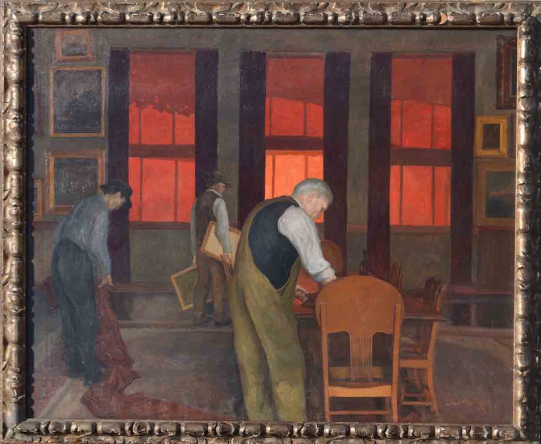 W. AUERBACH-LEVY (1889-1964) Russian - American