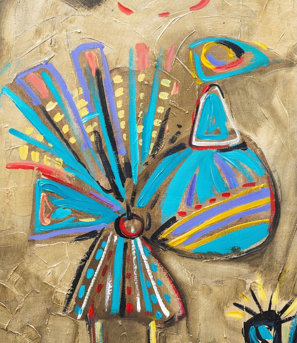 Nikos Kessanlis (1930-2004) Greek