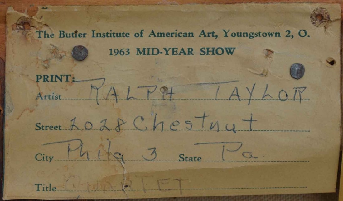 Ralph TAYLOR (1896-1978) Russian - American