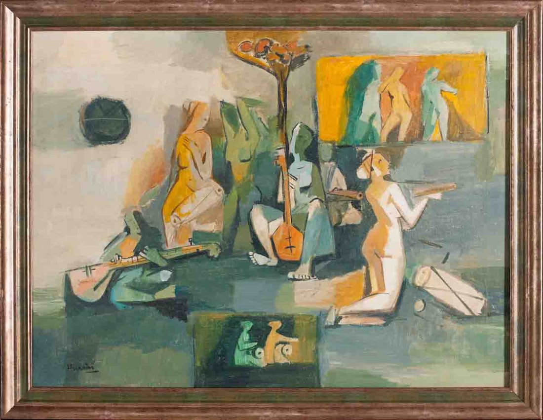 Maqbool Fida Husain 1915-2011 India/United Kingdom/England