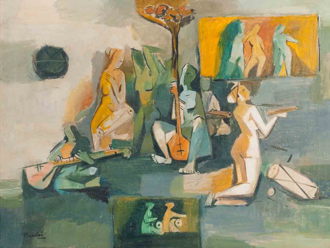 Maqbool Fida Husain 1915-2011 India/United Kingdom/England