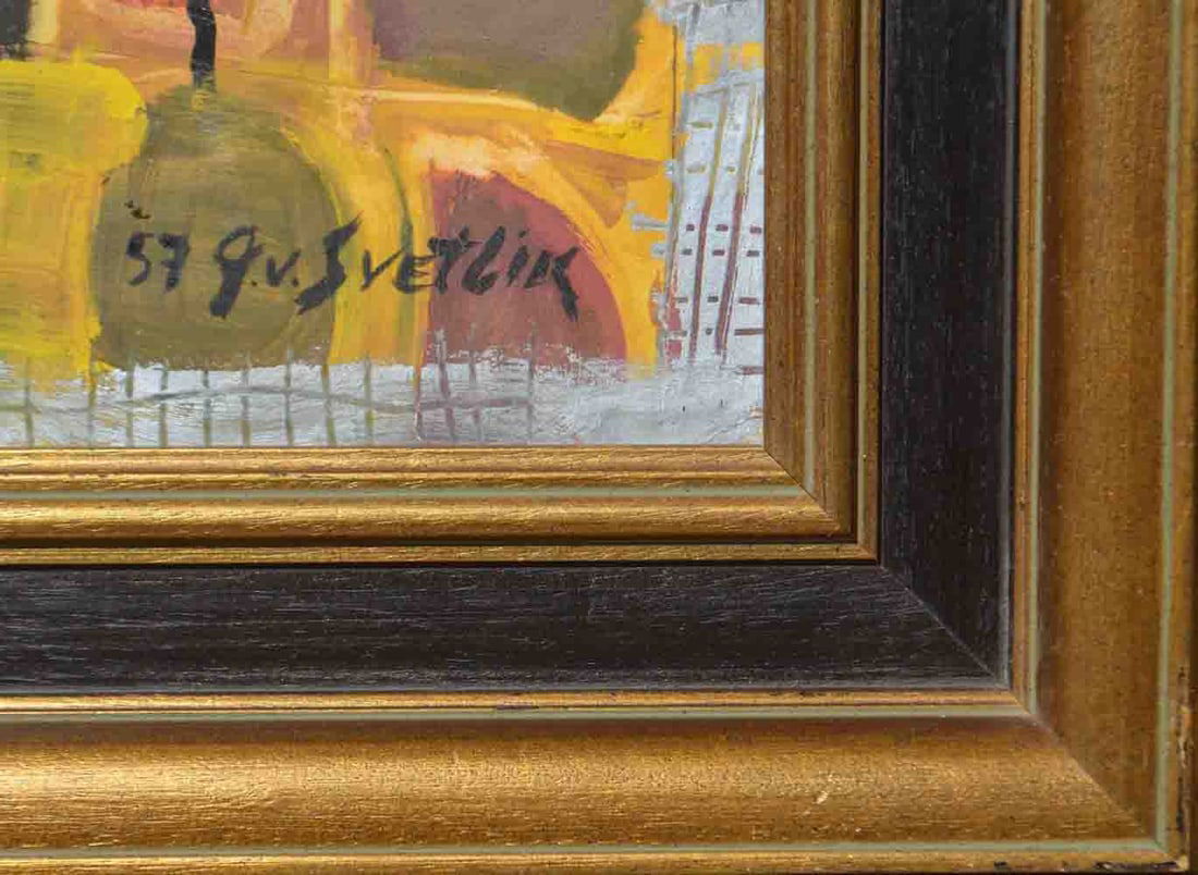 G. SWETLIK (1912-1991) Russian - French - Finlandia
