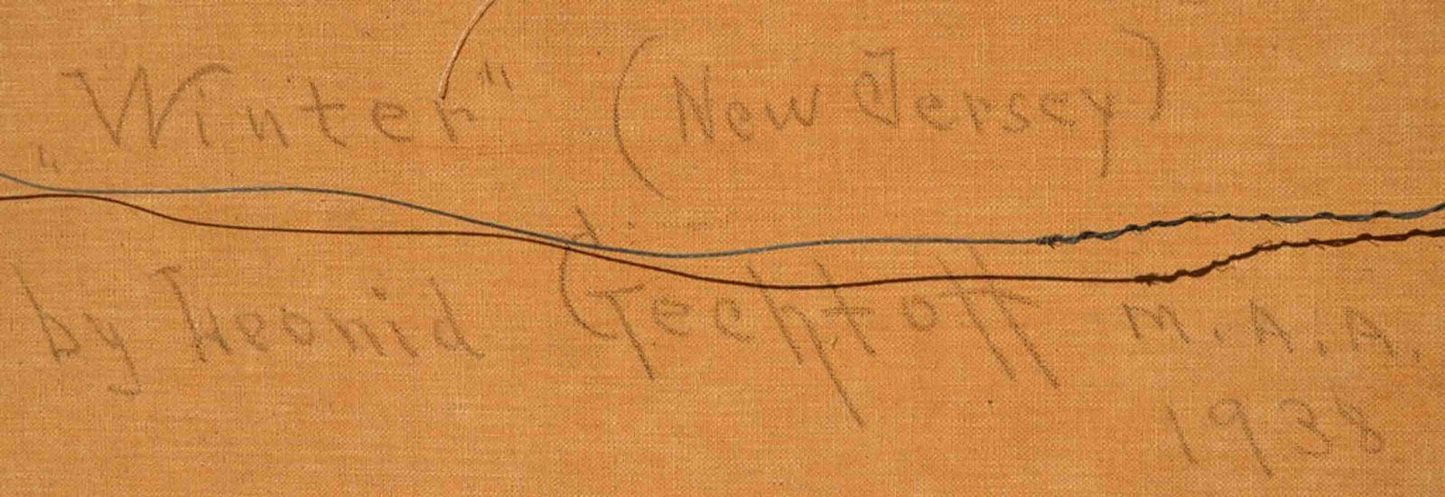 L. GECHTOFF (1883-1941) Russian - Ukrainian - American