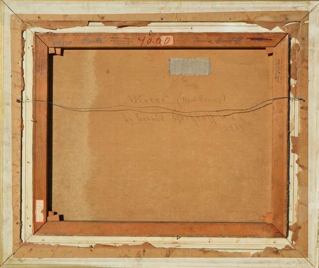 L. GECHTOFF (1883-1941) Russian - Ukrainian - American