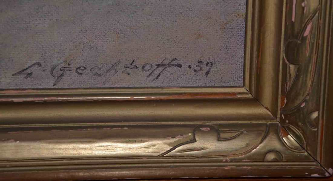 L. GECHTOFF (1883-1941) Russian - Ukrainian - American