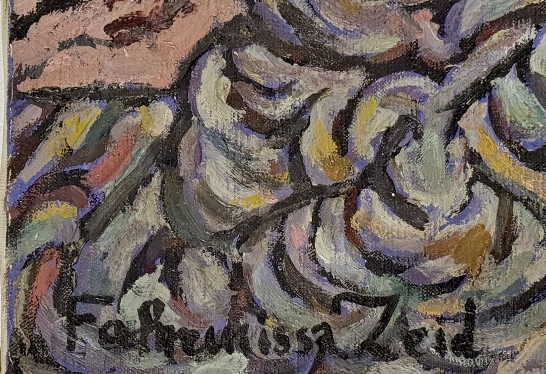 Fahr-el-Nissa ZEID (1901-1991) Turkish - Jordanian