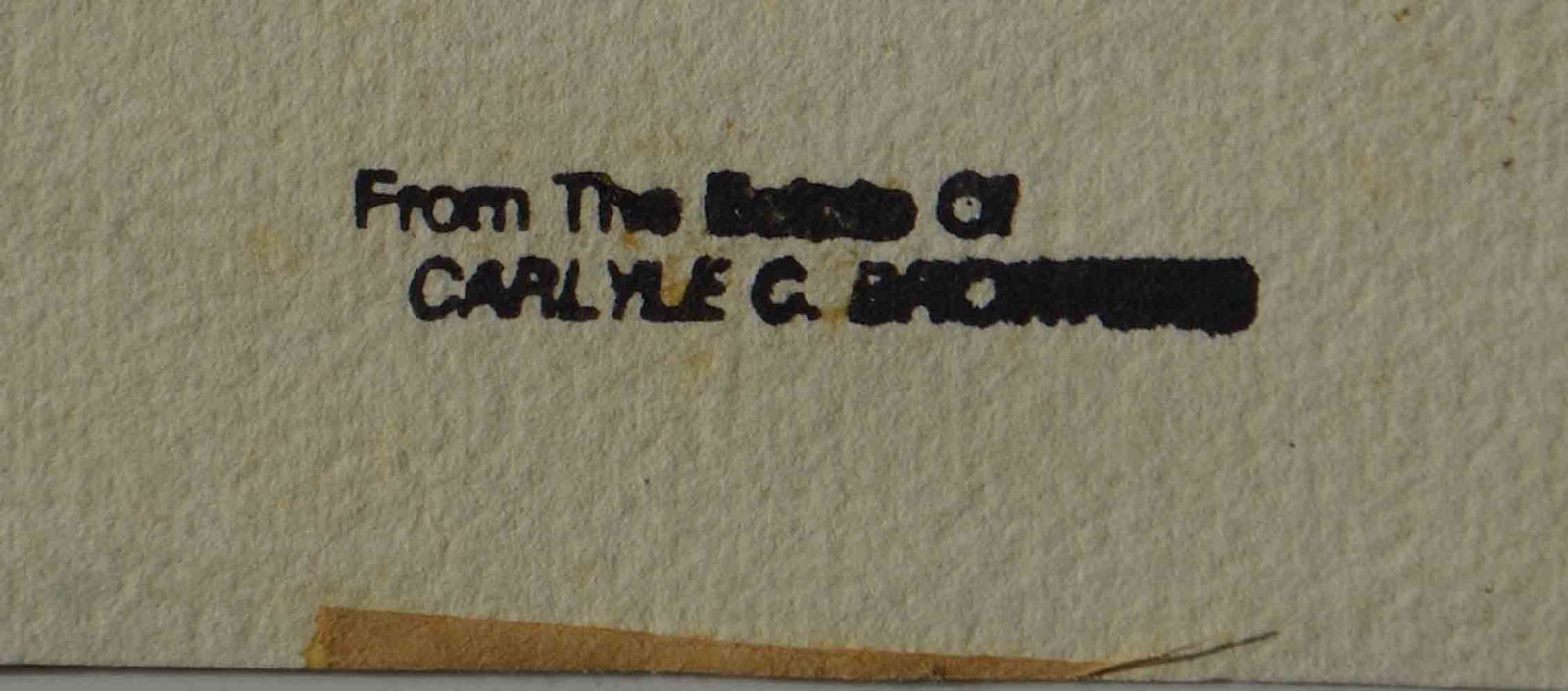 Carlyle Curtis BROWNING (1921-1968) American