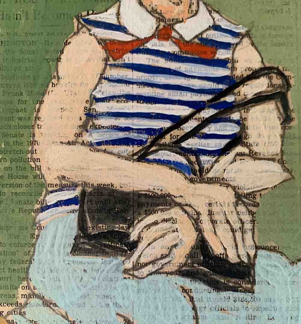 Joseph SOLMAN (1909-2008) Subway Gouache