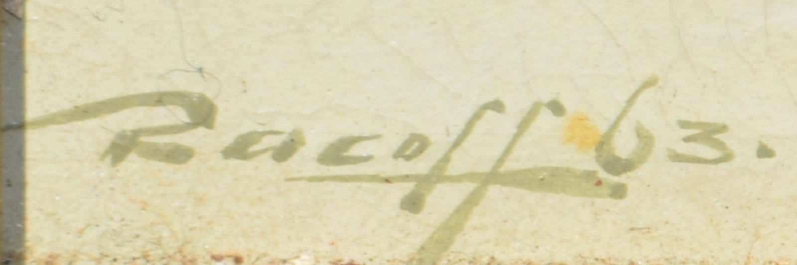 Rastislaw RACOFF (1904-1982) Russian / French