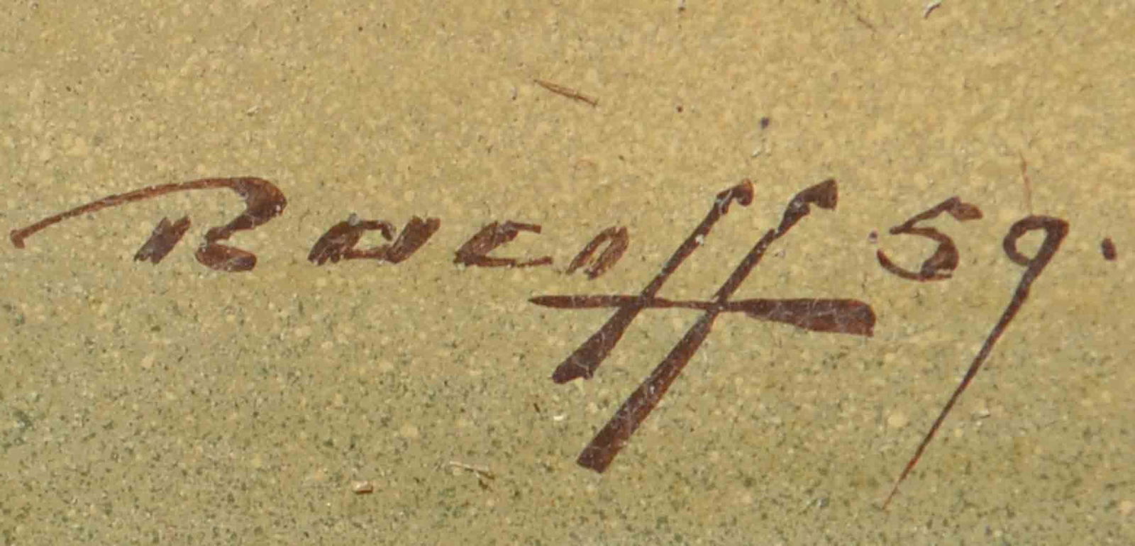 Rastislaw RACOFF (1904-1982) Russian / French