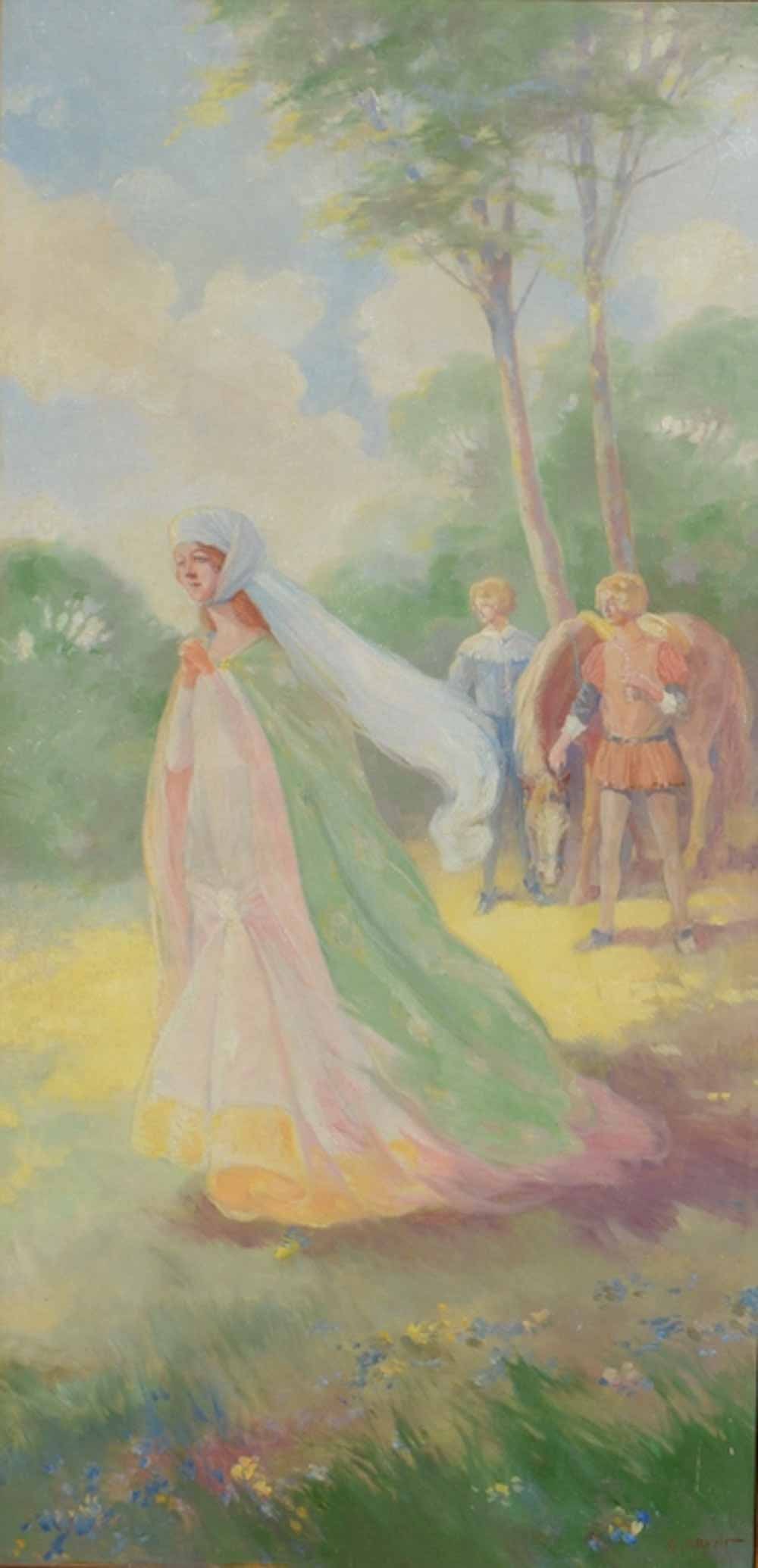 Lot of 2 Constantin BRUNI (1900-1969) Russian - French