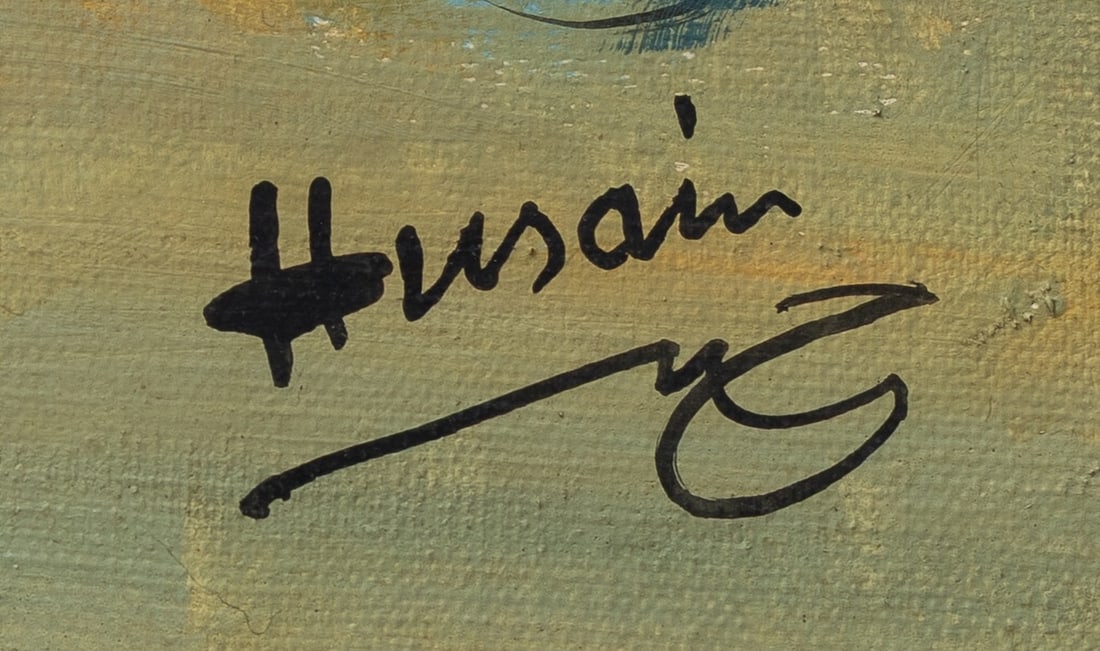 Maqbool Fida Husain (1915-2011) Indian - Great Britain