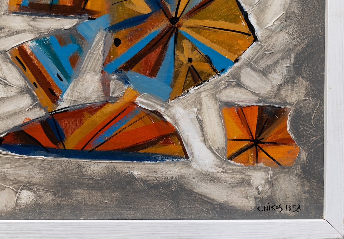 Nikos Kessanlis (1930-2004) Greek