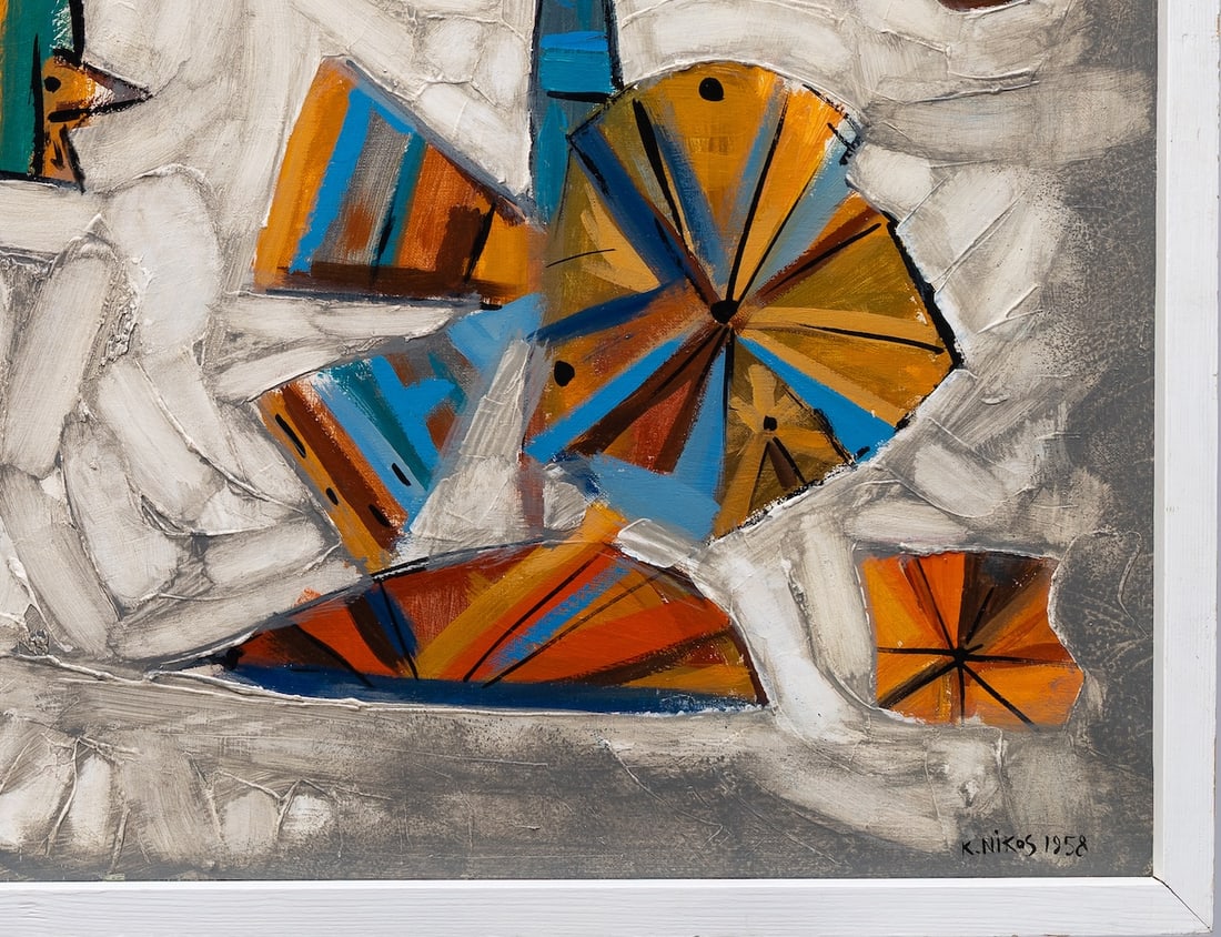 Nikos Kessanlis (1930-2004) Greek