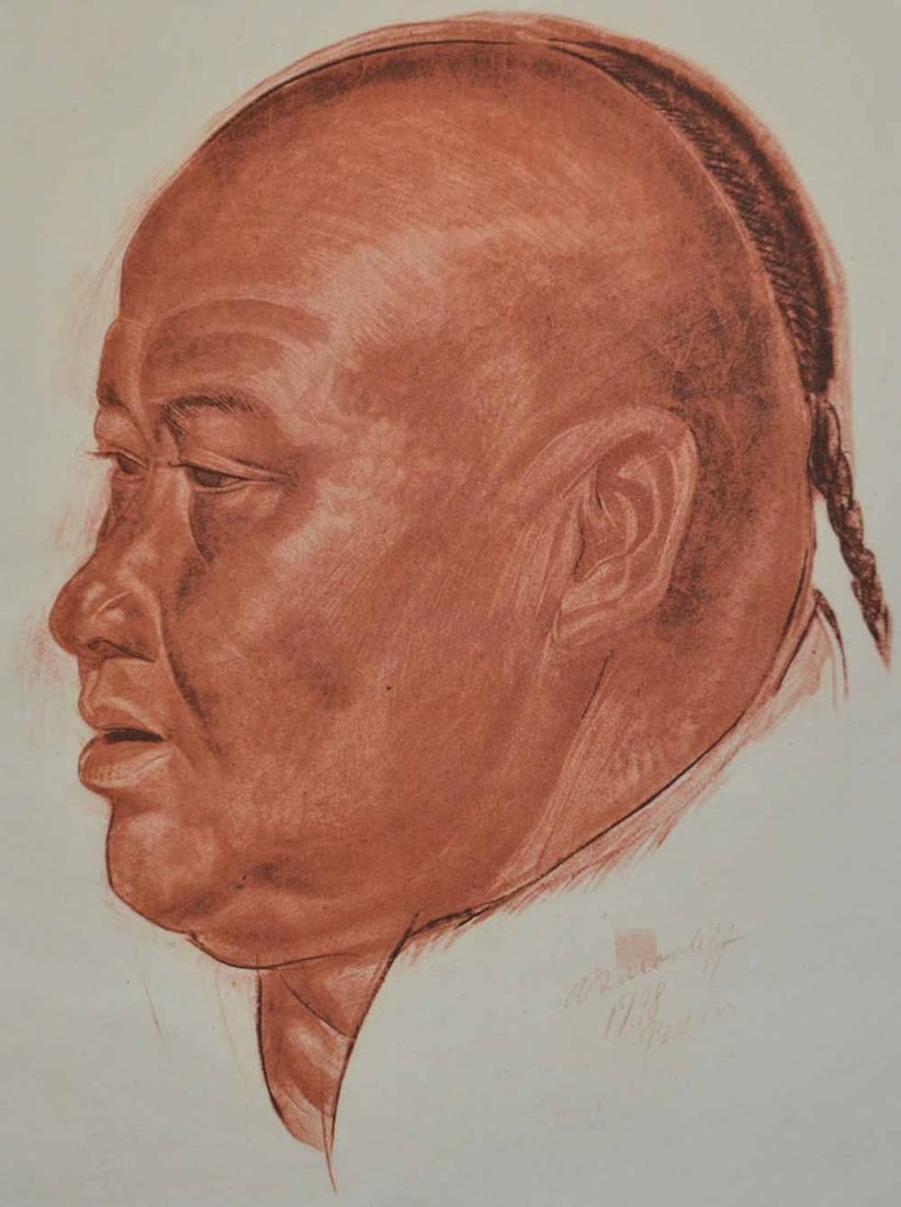 Alexander IACOVLEFF (1887-1938) Russian - French