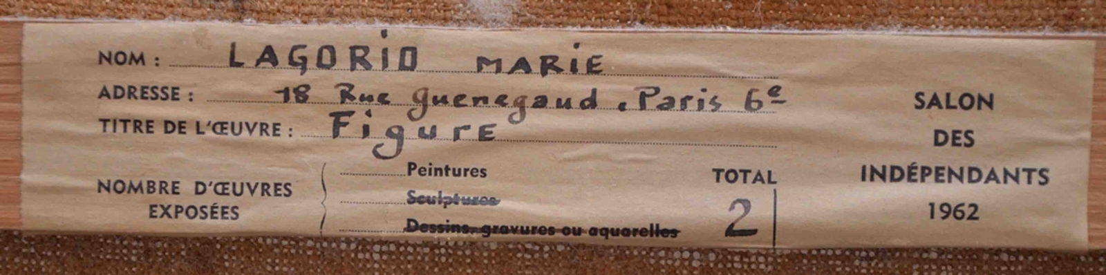 Maria LAGORIO (1893-1979) Polish - Russian - French