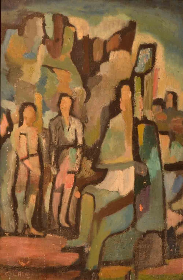 Aharon GILADI (1907-1993) Belorussian - Russian - Israeli